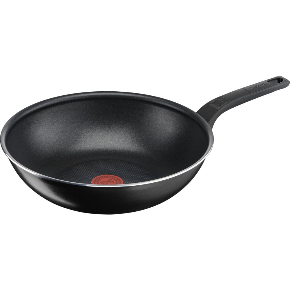 Tefal Easy Cook & Clean Wokpan Ø28cm - Niet geschikt voor Inductie - Anti-aanbaklaag - Aluminium - Zwart