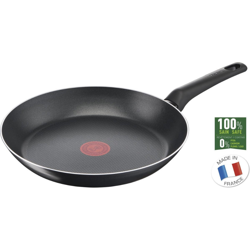 Tefal Simple Cook Koekenpan - Niet geschikt voor Inductie - Anti-aanbaklaag - Aluminium - Zwart