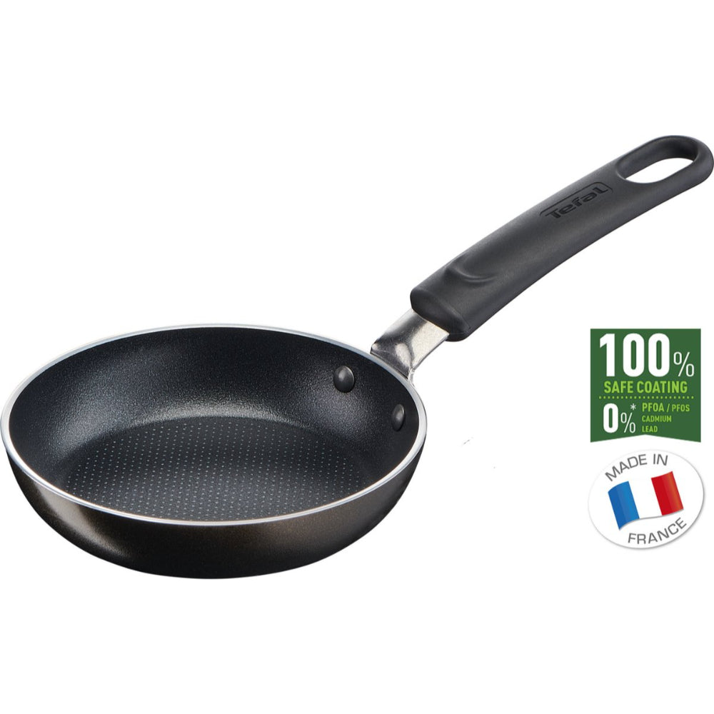 Tefal Simple Cook Koekenpan - Niet geschikt voor Inductie - Anti-aanbaklaag - Aluminium - Zwart