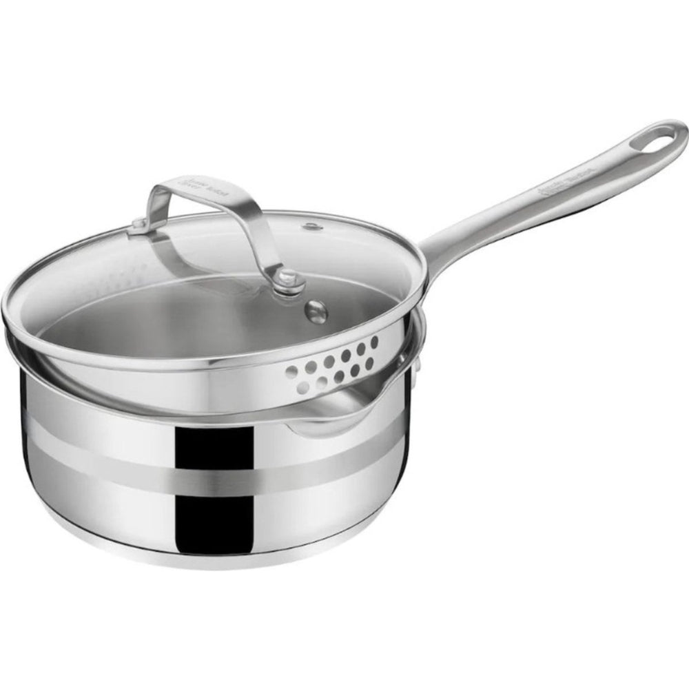 Tefal Hard Titanium Pro Complete Pannenset - 9-delig - Kookpotten - Koekenpannen - Wokpan - Hapjespan - Aluminium