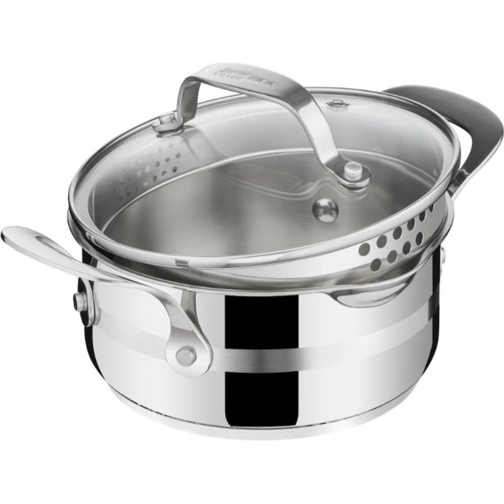 Tefal Hard Titanium Pro Complete Pannenset - 9-delig - Kookpotten - Koekenpannen - Wokpan - Hapjespan - Aluminium