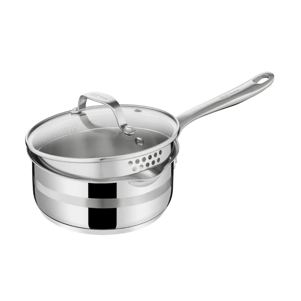 Tefal Jamie Oliver Cook Smart 4-delige Pannenset - Kookpannen - Inductie - RVS