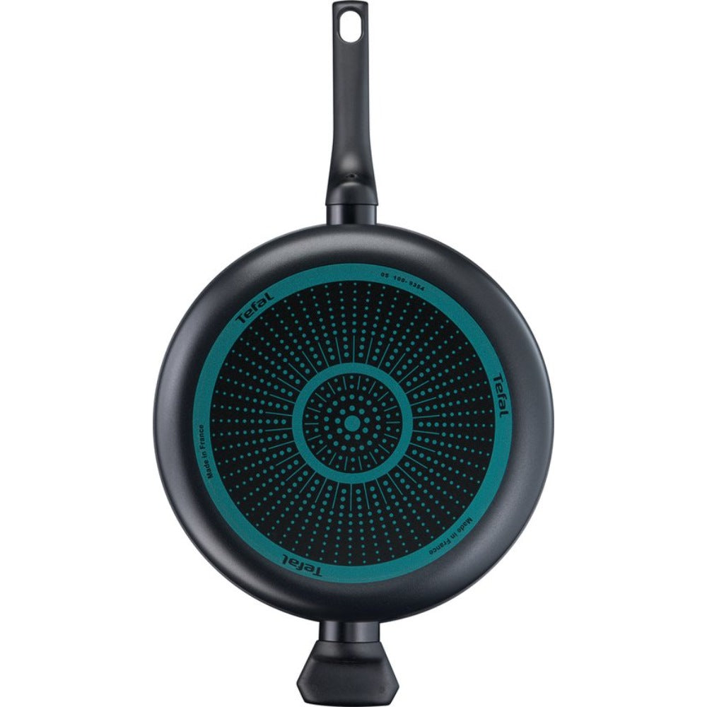 Tefal Easy Cook & Clean Hapjespan met Deksel - Ø28cm - Niet geschikt voor Inductie - Anti-aanbaklaag - Aluminium - Zwart