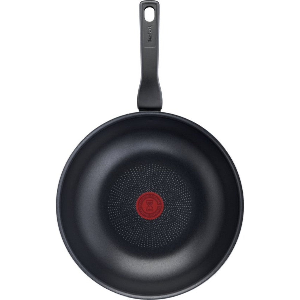 Tefal XL Force Wokpan - Ø28cm - Niet geschikt voor inductie - Extra diep - Aluminium - Zwart