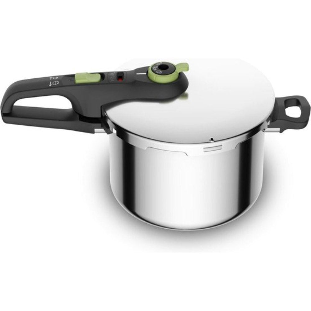 Tefal Secure 5 Trendy Snelkookpan met Stoommandje - 6 liter - Inductie - RVS