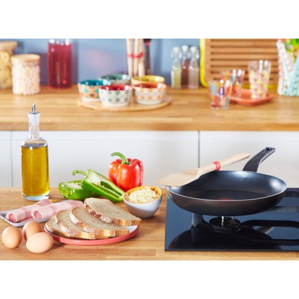 Tefal Easy Cook & Clean Koekenpan - Niet geschikt voor Inductie - Anti-aanbaklaag - Aluminium - Zwart