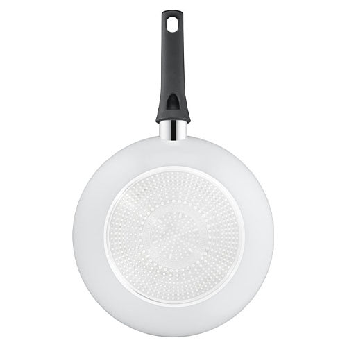 Tefal Ceramic Control Wokpan Ø 28 cm - Keramische Anti-aanbaklaag - Aluminium - Wit