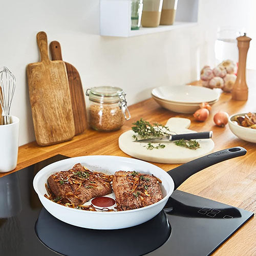 Tefal Kochtopf 20 cm – 2,5 Liter – Mit Deckel – Edelstahl – Silber