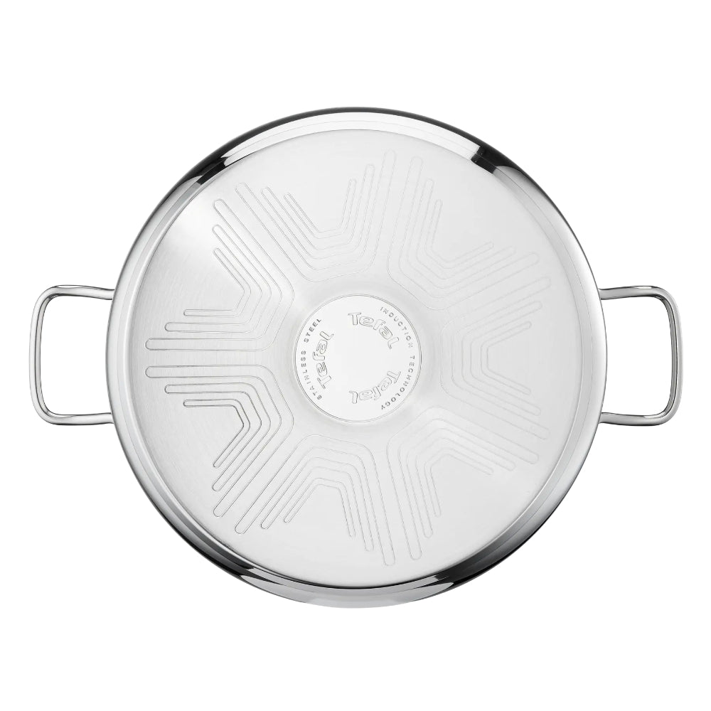 Tefal Intuition 4-delige Kookpannenset - RVS - Geschikt voor Inductie - Steelpan 16cm - Kookpan 16/20/24cm