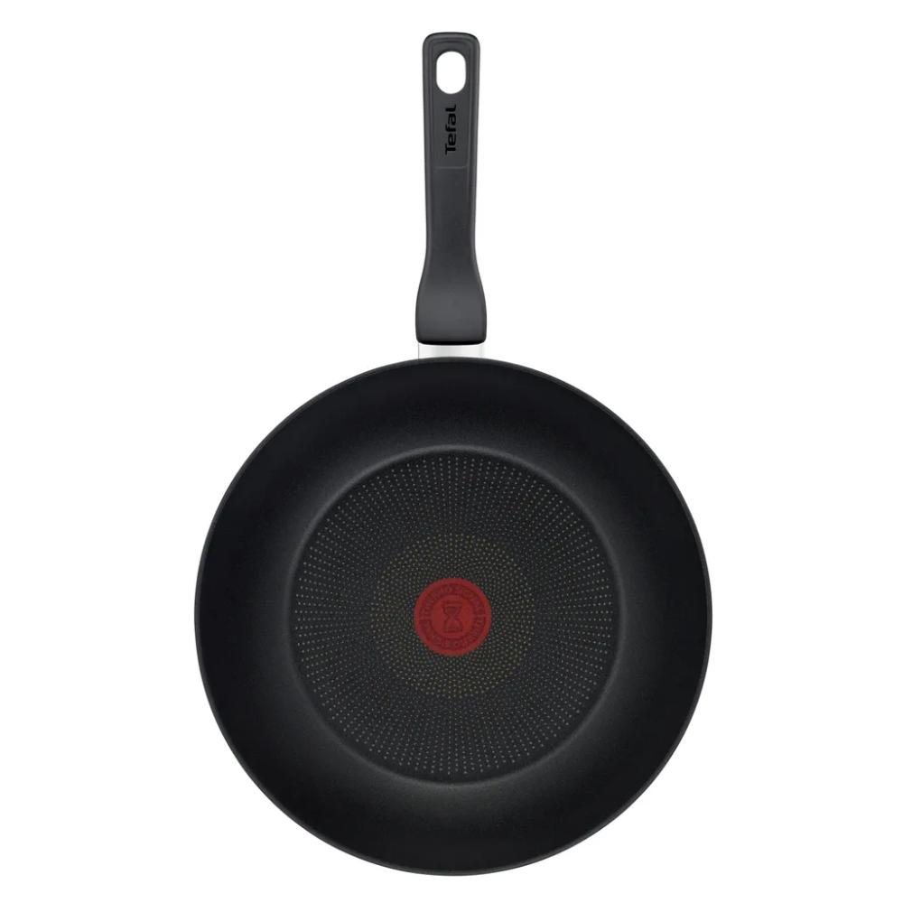 Tefal Hard Titanium Pro Wokpan - Ø28cm - Inductie - Aluminium - Zwart Dealvolution