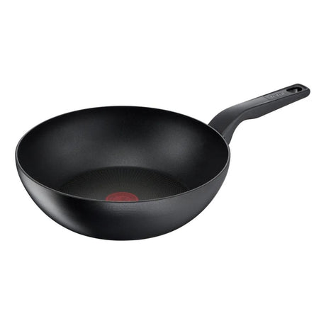Tefal Hard Titanium Pro Wokpan - Ø28cm - Inductie - Aluminium - Zwart Dealvolution
