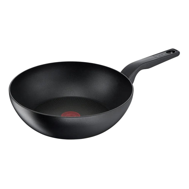 Tefal Hard Titanium Pro Wokpan - Ø28cm - Inductie - Aluminium - Zwart Dealvolution