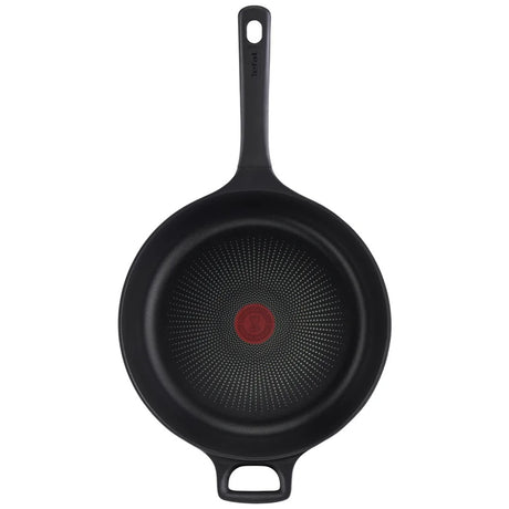 Tefal Trattoria Pro Hapjespan met Deksel - Ø28cm - Gietaluminium - Zwart Dealvolution