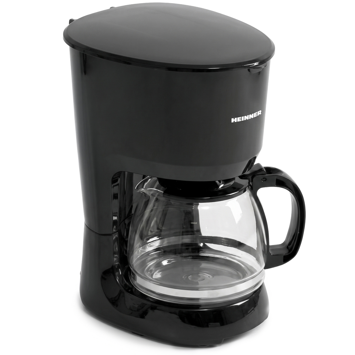 Heinner Filterkoffiezetapparaat – 750 W – Inhoud 1,25 L – Glazen Koffiekan – Warmhoudplaat – Druppelstop – Waterniveau-indicator – Zwart (6)