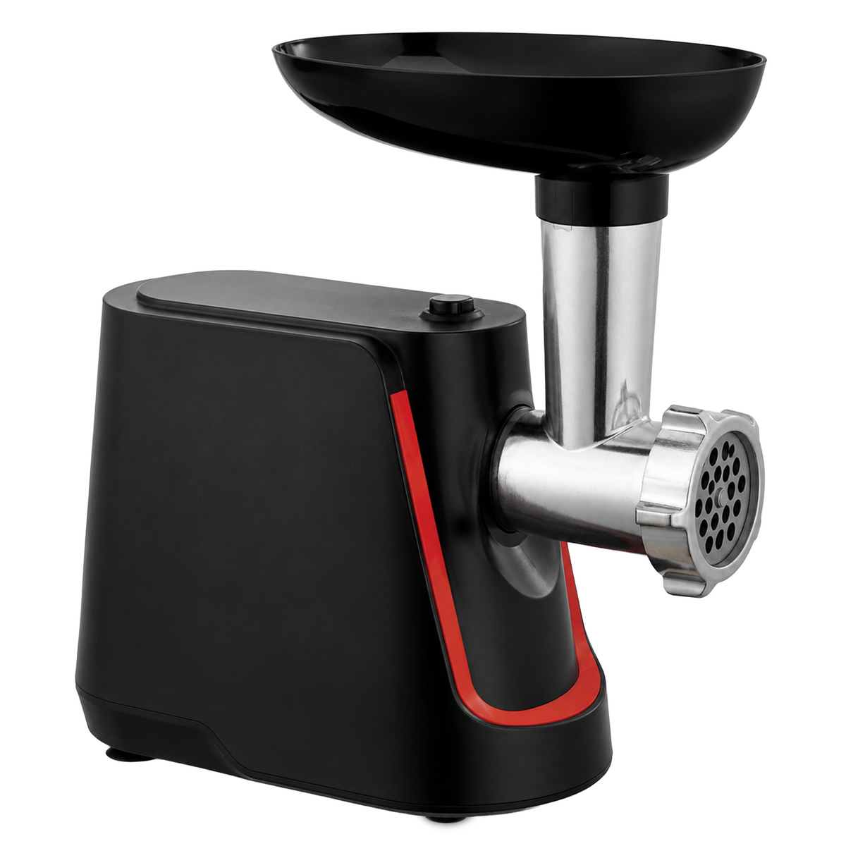 Heinner Elektrische Vleesmolen – Gehaktmolen met RVS mes – 2 snelheden + Reverse-functie – 1340 W – 1,5 kg/min – Inclusief Worst & Kibbe-accessoire – Zwart (3)