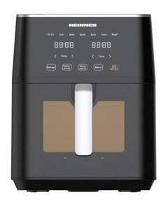 Heinner Heteluchtfriteuse – 1500–1800W – 7L Capaciteit – Digitaal Display – Touchbediening – Temperatuur 40–200°C – 10 Functies – Dehydrateren – Keep Warm – Zwart