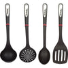 Tefal Ingenio Küchenhelfer-Set 4-teilig - Kunststoff - Hitzebeständig - Spülmaschinenfest