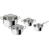 Tefal Intuition 4-delige Kookpannenset - RVS - Geschikt voor Inductie - Steelpan 16cm - Kookpan 16/20/24cm