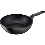Tefal Hard Titanium Pro Complete Pannenset - 9-delig - Kookpotten - Koekenpannen - Wokpan - Hapjespan - Aluminium