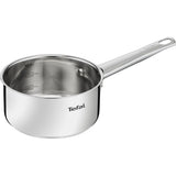 Tefal Cook Eat 3-delige Pannenset - Kookpan - Steelpan - Koekenpan - Inductie - RVS