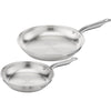 Tefal Virtuoso Gourmet 2-teiliges Pfannenset – Bratpfannen – Induktionsgeeignet – Edelstahl