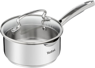 Tefal DUETTO+ Steelpan 16 cm - RVS - Sauspan - Zilver