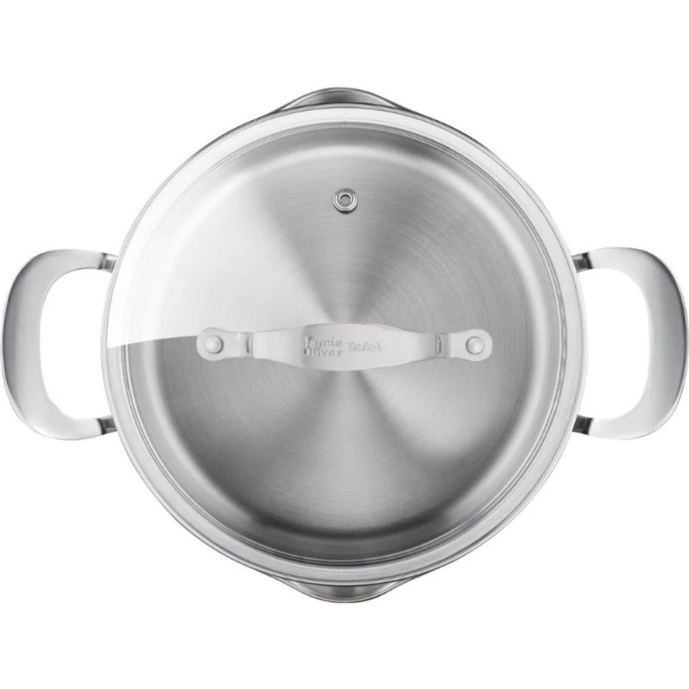 Tefal Hard Titanium Pro Complete Pannenset - 9-delig - Kookpotten - Koekenpannen - Wokpan - Hapjespan - Aluminium