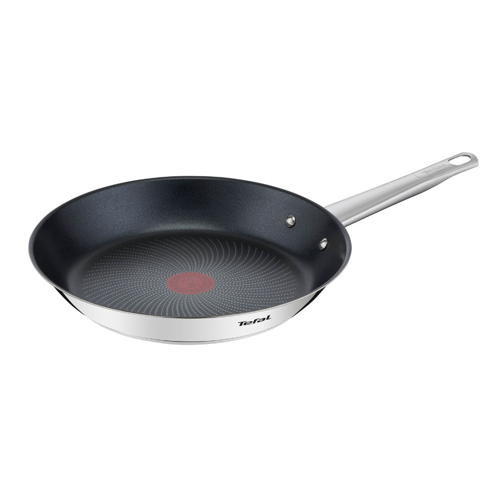 Tefal Cook Eat 3-delige Pannenset - Kookpan - Steelpan - Koekenpan - Inductie - RVS
