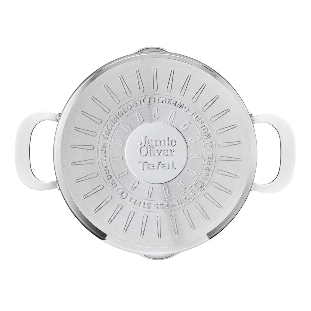 Tefal Jamie Oliver Cook Smart 4-delige Pannenset - Kookpannen - Inductie - RVS
