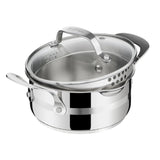 Tefal Jamie Oliver Cook Smart 4-delige Pannenset - Kookpannen - Inductie - RVS