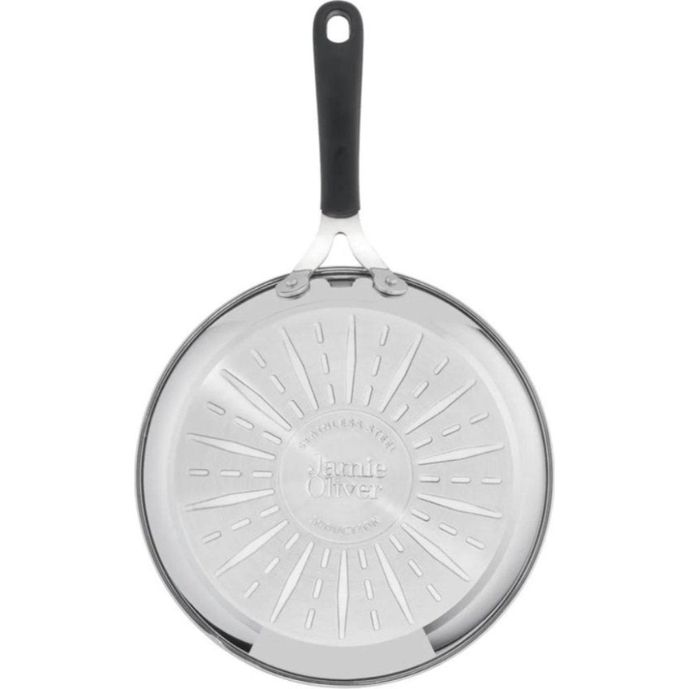 Tefal Jamie Oliver 3-delige Pannenset - Koekenpannen - Inductie - RVS