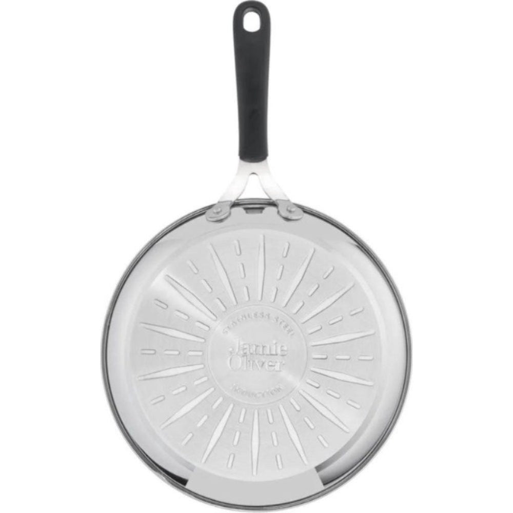 Tefal Jamie Oliver Complete Pannenset - 9-delig - Kookpotten - Koekenpannen - Wokpan - Hapjespan - Tefal Pannen - RVS