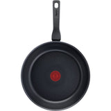 Tefal XL Force Pannenset - Koekenpannen Ø20/24/28cm + Wokpan Ø28cm - Niet Geschikt voor Inductie - Aluminium - Zwart