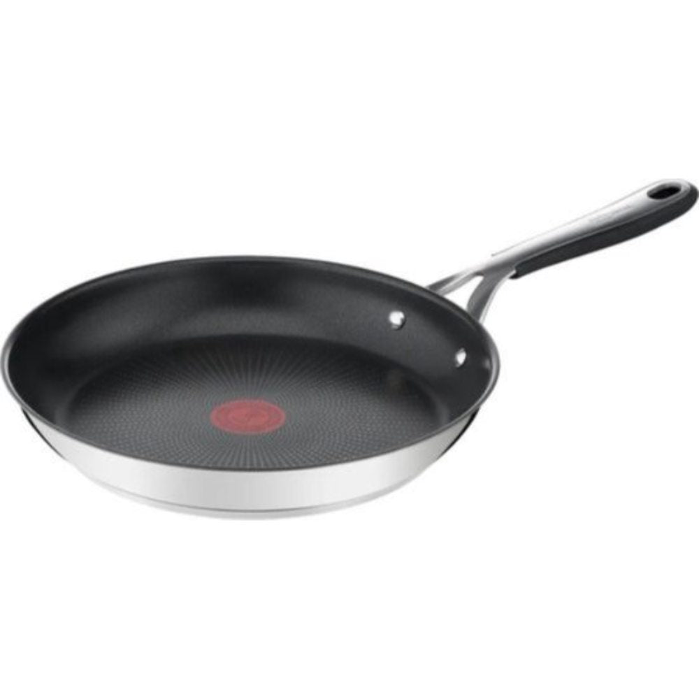 Tefal Jamie Oliver 4-delige Pannenset - Koekenpannen met Wokpan en Hapjespan - RVS