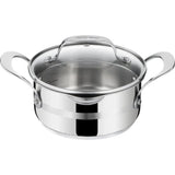 Tefal Jamie Oliver Complete Pannenset - 9-delig - Kookpotten - Koekenpannen - Wokpan - Hapjespan - Tefal Pannen - RVS