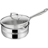 Tefal Jamie Oliver Complete Pannenset - 9-delig - Kookpotten - Koekenpannen - Wokpan - Hapjespan - Tefal Pannen - RVS