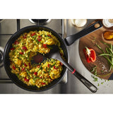 Tefal XL Force Pannenset - Koekenpannen Ø20/24/28cm + Wokpan Ø28cm - Niet Geschikt voor Inductie - Aluminium - Zwart