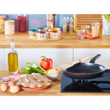 Tefal Easy Cook & Clean Koekenpannenset - 24/28/32cm - Niet geschikt voor Inductie - Anti-aanbaklaag - Aluminium - Zwart