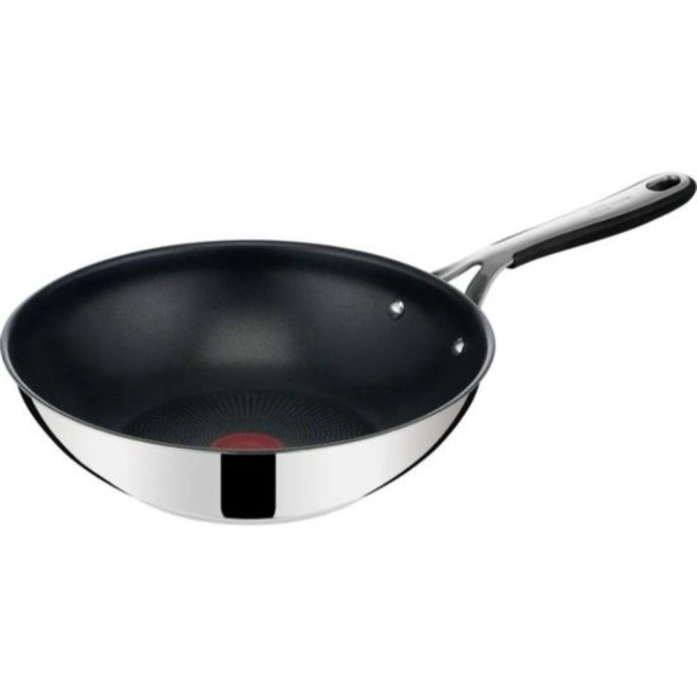 Tefal Jamie Oliver 4-delige Pannenset - Koekenpannen met Wokpan - RVS