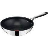 Tefal Jamie Oliver 4-delige Pannenset - Koekenpannen met Wokpan en Hapjespan - RVS