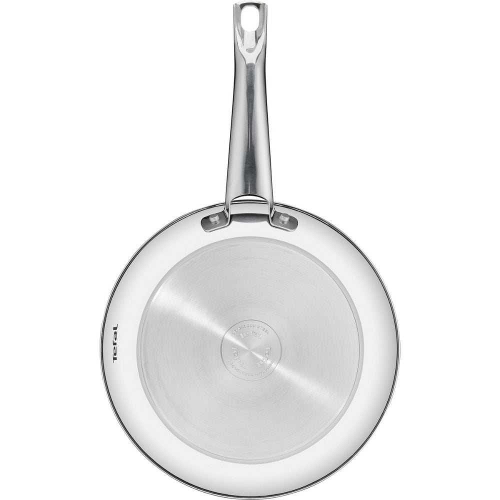 Tefal Cook Eat 3-delige Pannenset - Kookpan - Steelpan - Koekenpan - Inductie - RVS