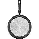 Tefal Hard Titanium Pro 4-delige Pannenset - Koekenpannen met Wokpan - Zwart