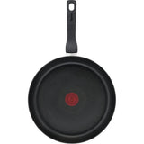 Tefal Hard Titanium Pro 2-delige Pannenset - Koekenpannen - Inductie - Zwart