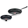 Tefal Jamie Oliver 2-teiliges Pfannenset – Bratpfannen – Induktionsgeeignet – Edelstahl