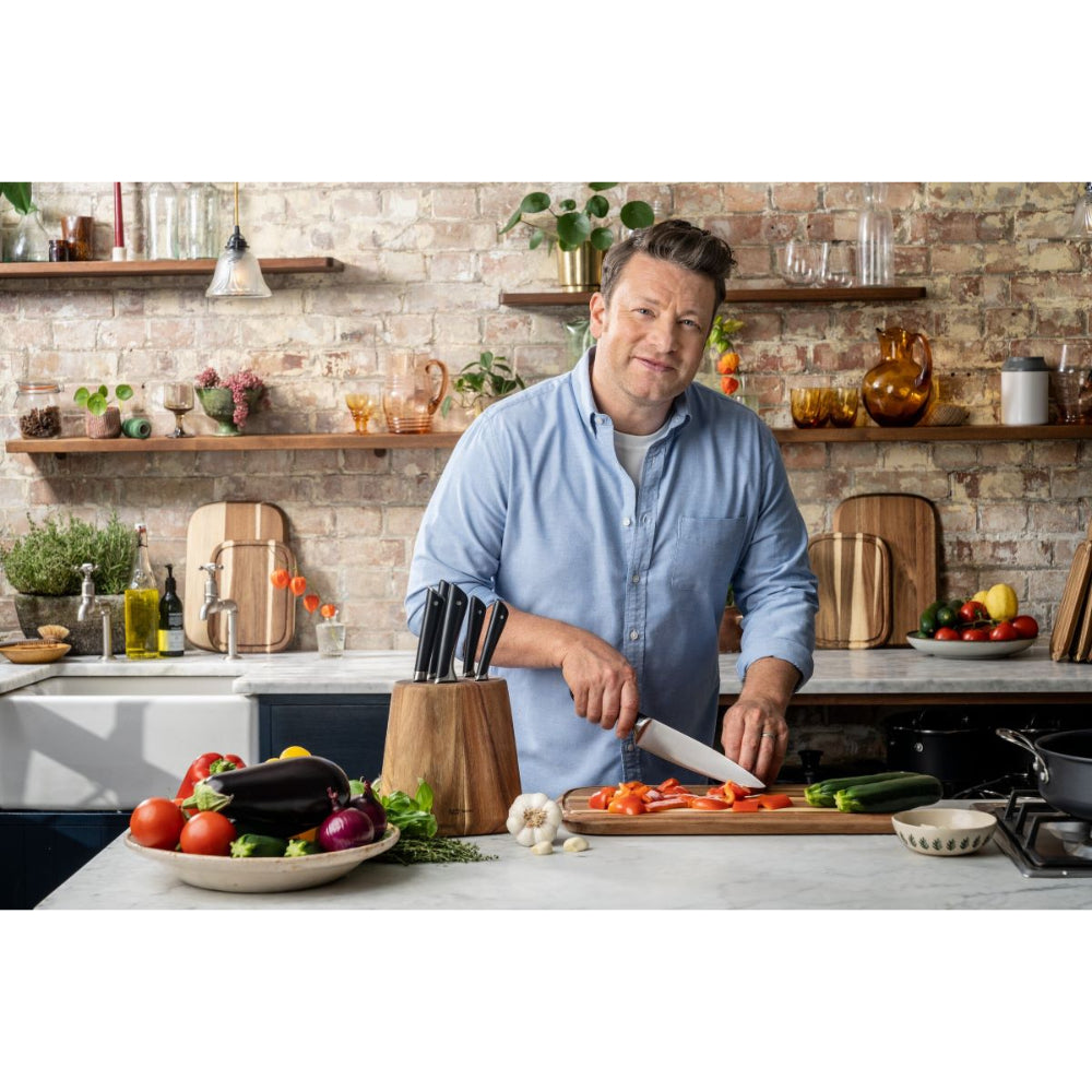 Tefal Jamie Oliver Broodmes 20 cm - Mes - RVS - Duurzaam en Vlijmscherp Keukenmes
