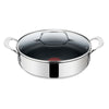 Tefal Jamie Oliver Kitchen Essentials Schmorpfanne mit Deckel – Ø25 cm – Induktion – Edelstahl