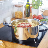 Tefal kookpan 20 cm - 2,5 liter - Met deksel - Roestvrij staal - Zilver