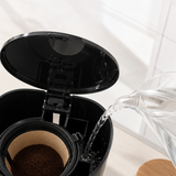 Heinner Filterkoffiezetapparaat – 750 W – Inhoud 1,25 L – Glazen Koffiekan – Warmhoudplaat – Druppelstop – Waterniveau-indicator – Zwart (8)