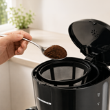 Heinner Filterkoffiezetapparaat – 750 W – Inhoud 1,25 L – Glazen Koffiekan – Warmhoudplaat – Druppelstop – Waterniveau-indicator – Zwart (10)