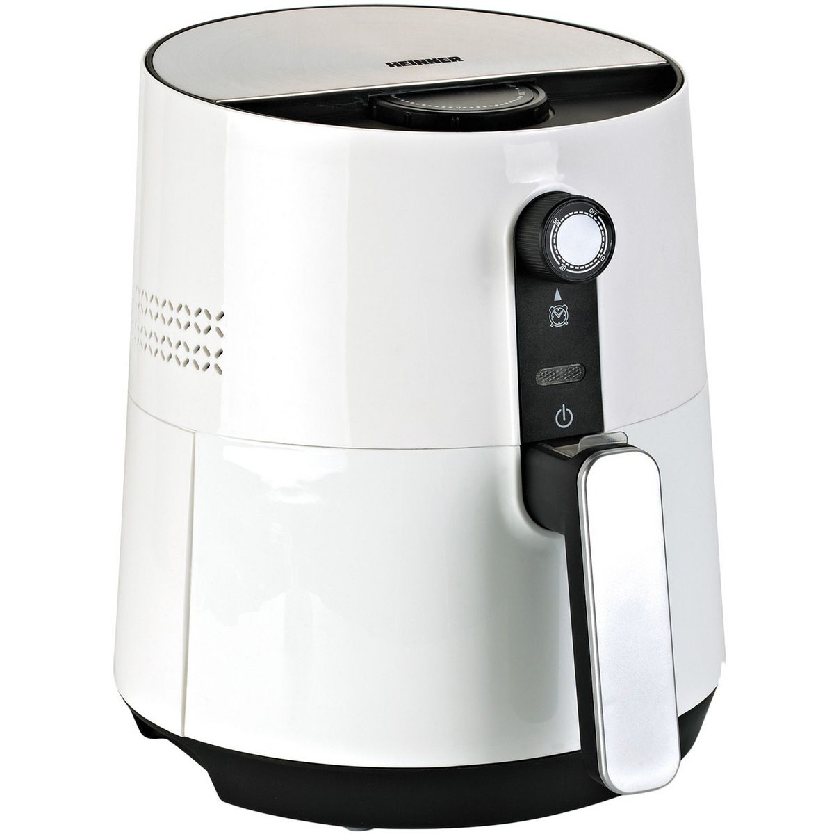 Heinner Heteluchtfriteuse – 1300W – 2,6L Mand – 3,6L Bereidingspan – Instelbare Thermostaat 0–200°C – Timer – Anti-aanbaklaag – Oververhittingsbeveiliging – Wit (2)